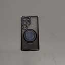 for Samsung Galaxy S25 Ultra Magnetic Kickstand Glitter Case,[Compatible with Magsafe] Bling Sparkly Rhinestone with Camera Protector Makeup Mirror Women Girls Case for Galaxy S25 Ultra,Black