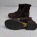 OSSTONE Moto Boots for Men Fashion Zipper-up Leather Chukka Boots Casual Shoes Retro Style OS-5008-1-DA1B1 Size 10
