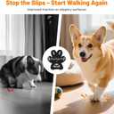 Dog Paw Grips Non Slip Traction Pads, Dog Paw Grips and Protectors with Strong Adhesive to Prevent Slipping on Hardwood Floors, Sticky Pads for Senior Dogs with Walking Issues (12 Sets - 48 Pads, L)