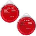 49-16-2713 Trimmer Line .095 in. x 250 ft for Milwau-kee 2725-20 Weed Eater String Premium Trimmer (2PCA)