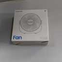 Gaiatop USB Desk Fan, 3 Speeds Strong Airflow, 5.5 Inch Portable 90 Rotate Quiet Cooling, Small Personal Table Fans for Bedroom Home Office Travel Black