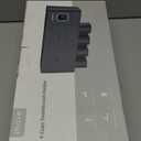 iHave Toothbrush Holders for Bathrooms, 4 Cups Toothbrush Holder Wall Mounted with Toothpaste Dispenser - Large Capacity Tray, 2 Cosmetic Drawer - Bathroom Storage & Bathroom Organizer