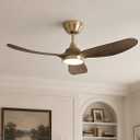 GREENEVER 42 Inch Ceiling Fan with Lights, Quiet DC & High CFM