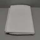 Fokitut 2 Pack Waterproof Rectangle Tablecloth, 90x132 Inch,Stain Resistant and Wrinkle Polyester Table Cloth, Fabric Table Cover for Kitchen Dining, Wedding, Party, Holiday Dinner-White