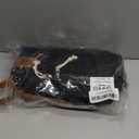 Corduroy Insulated Lunch Bag for Women Teen Girls, Portable Adult Lunch Box, Reusable Tote Cooler Bags, Lightweight Womens Lunch Bags with Front Pockets for Work School Picnic Travel, Black