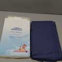 Sunflower King Pillowcases Set of 2, 100% Cotton King Size Pillow Cases 2, 2040 inches Crown Blue, Soft and Breathable