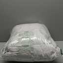 puredownLightweight Down Feather Comforter, Thin Down Fiber Bedding All Season Full/Queen Size Soft Cover Ultra Lightweight Down Fiber Duvet Insert (108" x 88") (White)