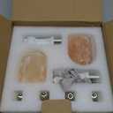 pursalt 2 Pack Himalayan Natural Salt Lamp Night Light Plug in, Certificated 360 Degree Rotatable Wall Plug with Extra 4 Replacement Bulbs for Bathroom Bedroom, Pink Crystal Rock Salt Hand Crafted