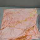 Yobvec Pink and Gold Pillow Covers 18x18 Inch 2 Sets, Abstract Marble Decorative Throw Pillows Cushion Cover, Rose Gold Home Bedroom Sofa Couch Decor