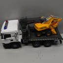 Smart BeBe Official Licensed Scania Friction Toy Tow Truck with Crane Extra Large Friction Truck with Crane Function Lights and Sounds Friction Toy Truck for Kids