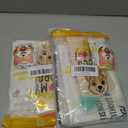 2 x Corgi Gifts for Corgi Lovers Set Includes Corgi Funny Socks, Makeup Bag, Cute Earrings, Stickers,Kitchen Towels -Corgi Gifts