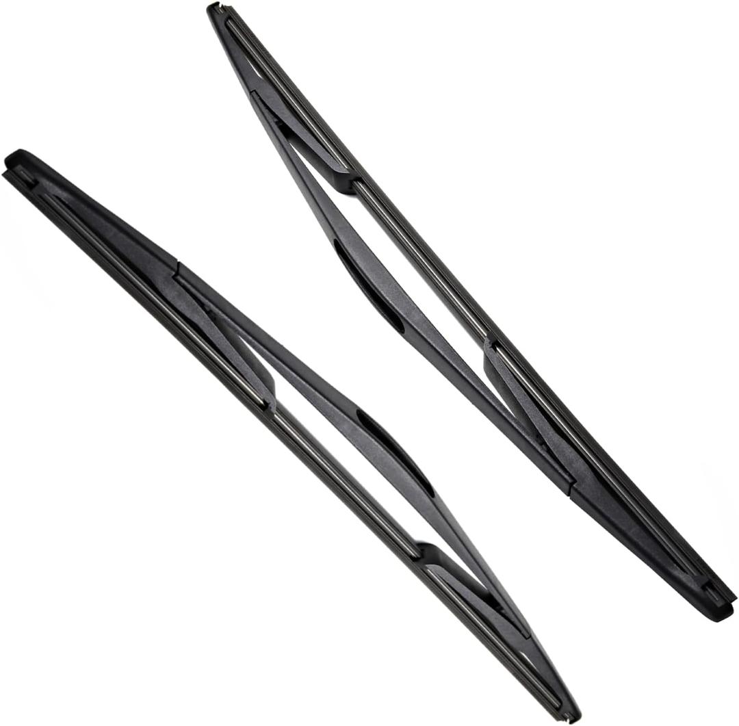 16 Inch 16-E Rear Wiper Blade Compatible with Chrysler Town & Country 2010-2008, Dodge Grand Caravan 2010-2008, Opel MERIVA MPV 2010-2003, Automotive Replacement Wiper Blades for My Car (Pack of 2)