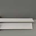 White Edge Protector 3" x 3" x 36" - 10-Pc Pack, Cardboard Compactor Corner Protectors for Shipping, Construction, Pallet Use - Recyclable, Reusable, Clean Look, 0.16" Thick Heavy Duty Cardboard