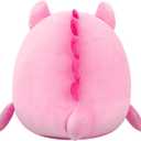 Squishmallows Original 12in Artin The Pink Loch Ness Monster with Hearts  Official Jazwares Valentine Plush (Medium)