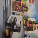 LEGO City Burger Truck Toy Building Set, Fun Gift for Kids Ages 5 Plus, Burger Van and Kitchen Playset, Vendor Minifigure and Accessories, Imaginative Pretend Play for Boys and Girls, 60404