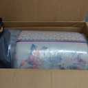 MAXYOYO Japanese Floor Mattress 4" Thick Twin Size Foldable Futon Mattress | Sleeping Pad Foldable Roll Up Mat Boys Girls Dormitory Pad Kids Floor Lounger, Bohemian D