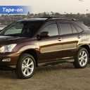 Window Visors Rain Guards for 2004-2009 Lexus RX330 RX350 RX400h