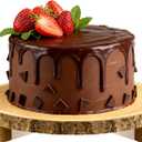 Rustic Wood Cake Stand,11-13 Inch Natural Wood Slice with Legs,Round Cake Display Stand for Weddings,Party & Birthday,Decoration