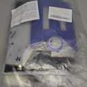 Blue and Silver Birthday Party Decorations, Blue Silver White Foil Balloons Happy Birthday Banner Fringe Curtains for 16th 18th 21st 24th 32th 40th 50th 60th Birthday Decorations for Men