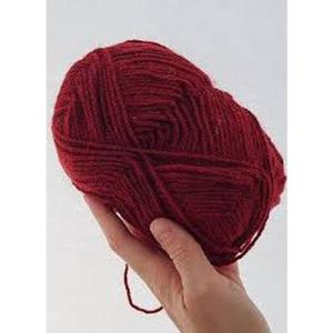 Knit Picks Wool of The Andes Worsted Weight 100% Wool Yarn (1 Ball - Red)