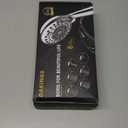 6 Spray Modes High Pressure Handheld Showerhead Set Upgraded 5 Inches Shower Head with Handheld Spray Premium Chrome Handheld Shower Head 60 Inches Stainless Steel Hose-1-Min Install