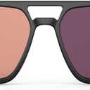 Goiteia FL-Rose Migraine Glasses Photosensitivity Glasses, Indoor & Outdoor Glasses for light Sensitivity/Photophobia,UV 400 Protection,Spring Hinges for Better Comfort