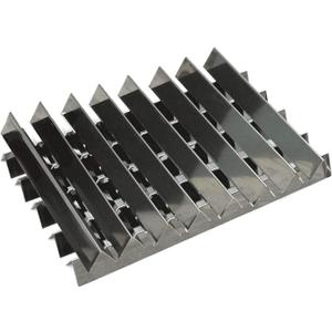 Hongso 7538 Stainless Steel Flavorizer Bars Replacement Parts for Weber Genesis I - IV & 1000-5000, Genesis Platinum I & II Gas Models with Side Control Panel, Set of 13 (5 pcs 23-3/8", 8 pcs 15-7/8")