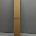 LazBlinds No Tools No Drill Bamboo Roller Shades, Cordless Bamboo Blinds, Light Filtering Roll Up Blinds for Windows, French Door, Porch or Patio Privacy Screen, 12'' W x 40'' H, Brown206