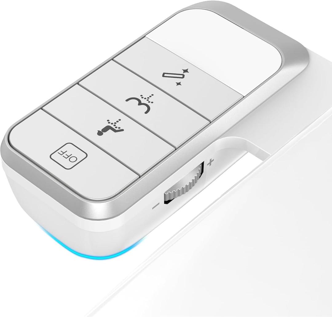 Bidet Attachment for Toilet Ultra-Slim Bidets for Existing Toilets, Non-Electric Bidet Toilet Seat Self-Cleaning Retractable Nozzles Badays for Toilets, Quick & Easy Installation Bedets