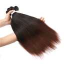 Braiding Hair Pre Stretched 24 Inch 8 Packs Ombre Braiding Hair Professional Soft Yaki Texture, Hot Water Setting Hair Extensions for Braids (24in,1B/30)