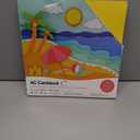 Cardstock 12x12 Scrapbook Paper Pack - Textured Heavy Duty Paper for Die Cutting, Card Making, Crafts - 60 Square Sheets, 20 Unique Colors, 80lb (216gsm), Solid Core - Summer