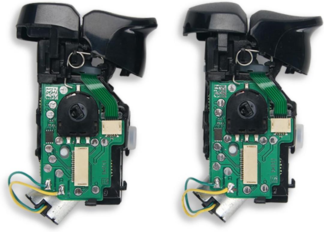 BAIMOQI Trigger Module Assembly for Game Controller L1 R1 L2 R2 Left Right Triggers Buttons with Vibration Motor Replacement
