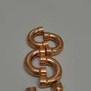 MECCANIXITY U Shape Elbow 180 Degree Copper Pipe Fitting Sweat Welding Solder Connection 12.7mm or 1/2" ID for HVAC, Air Condition Refrigeration System Pack of 5