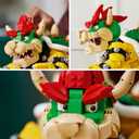 LEGO Super Mario The Mighty Bowser 71411, King of Koopas 3D Model Building Kit, Collectible Posable Character Figure with Battle Platform, Memorabilia Gift Idea for Adults and Fans of Super Mario Bros