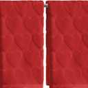 Artoid Mode 2 Pcs Red 3D Love Heart Jacquard Valentine Hand Towels for Bathroom, 100% Cotton Soft Absorbent Bathroom Decor Towels, 13.7 x 29.5 Inch