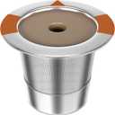 Reusable K Cups and Coffee Pods for Keurig: Stainless Steel K Cups Coffee Filters Compatible 1.0 & 2.0 Coffee Makers Machine (1Pack)