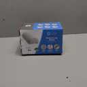 5 STARS UNITED Knee Pillow for Back Sleeping  Memory Foam Cushion for Sciatica Pain Relief  Under Leg Support for Sleeping on Back  Half Moon Bolster for Bed, White (Standard)