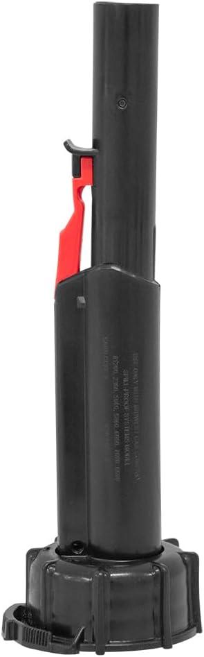 Stens 765-510 Fuel Can Spout Kit, CARB Approved, Fast flow rate, Automatic stop, Leak Proof, 3 Height, 3 Width, 10 Depth, Black (No Size)