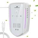 Cat Litter Deodorizer & Ozone Odor Eliminator, Pet Odor Eliminator Air Purifier for Home, Plug-in Litter Box Deodorizer for Strong Cat Urine & Poop Smell, 5 Modes for Cat Room, Kitchen, Toilet