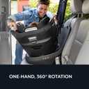 Evenflo Revolve360 Slim 2-in-1 Rotational Car Seat with Quick Clean Cover (Stow Blue) Manufacture Date:6/13/2025