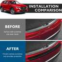 Rear Bumper Protector for Mazda CX-5 CX5 2017-2025 Accessories ABS Material Matte Black Trunk Door Entry Protector Rear Bumper Guards