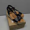 SHIBEVER Women's Wedge Platform Sandals: Espadrille Dressy Comfortable Summer Open Toe Ankle Strap Buckle Women Sandal