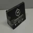 MIRRORVANA Fogless Shower Mirror for Shaving - Shatterproof Surface, Upgraded Suction Cup, and 360 Swivel Design - 6.3" x 6.3" (Bamboo Print)