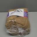 Diamond Star Diabetic Socks, Non-Binding Circulatory Cushion Cotton Crew Diabetic Socks for Men Women (Medium, 12 Pairs Khaki)