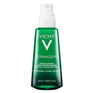 VICHY Normaderm Acne Control Daily Moisturizer, Oil Free Acne Moisturizer For Face, Max Strength 2% Salicylic Acid + Hyaluronic Acid + Vitamin C, Targets Blackheads, Blemishes & Enlarged Pores (1.7 Fl Oz (Pack of 1))