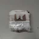 Vellure Door Draft Stopper for Bottom of Door - Premium Door Sweep for Bottom of Door/Weather Stripping Door Seal (Save Energy  installs Quickly and Easily) Door Strip Ideal for (white)