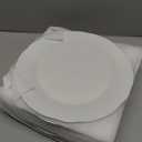 Y YHY Ceramic Dinner Plates, 10.6 Inch Porcelain Scalloped Plates, Off-White Serving Dishes Set of 6 for Home Kitchen, Microwave & Dishwasher Safe, Dinnerware Dishes Gift for Thanksgiving Christmas