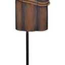 Sunset Vista Design Garden Stakes - Coastal Birds Metal Art for Yard or Patio Lawn Stake, 36-Inch, Brown Pelican