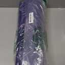 Poen 4 Pcs Snow Sled for Kids and Adult Snow Slides Roll up Sled 36.2 Inch Plastic Sledding Snowboard with 2 Handles Lightweight High Speed Equipment (Dark Blue)