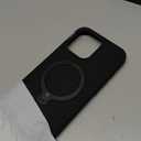 TORRAS Magnetic for iPhone 16 Pro Max Case Silicone with Stand, Fit for MagSafe, 360 Ring Stand with Camera Control, Ostand Q3 Silicone Rubber Soft Case for iPhone 16 Pro Max 6.9'', Obsidian Black